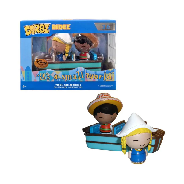 Dorbz Disney Its A Small World Exclusive Vinyl # 36 Funko NIB Ridez Rides Boat