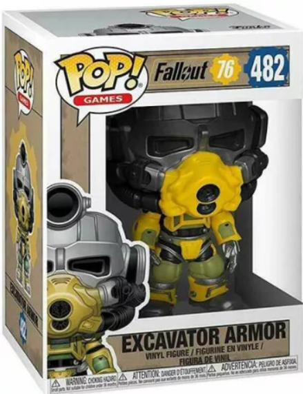 Excavator armor #482 Fallout Funko Pop! Vinyl Figure