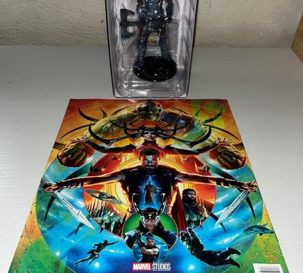 Skurge #57 THOR  Marvel Movie Hand painted Eaglemoss figurine with magazine 