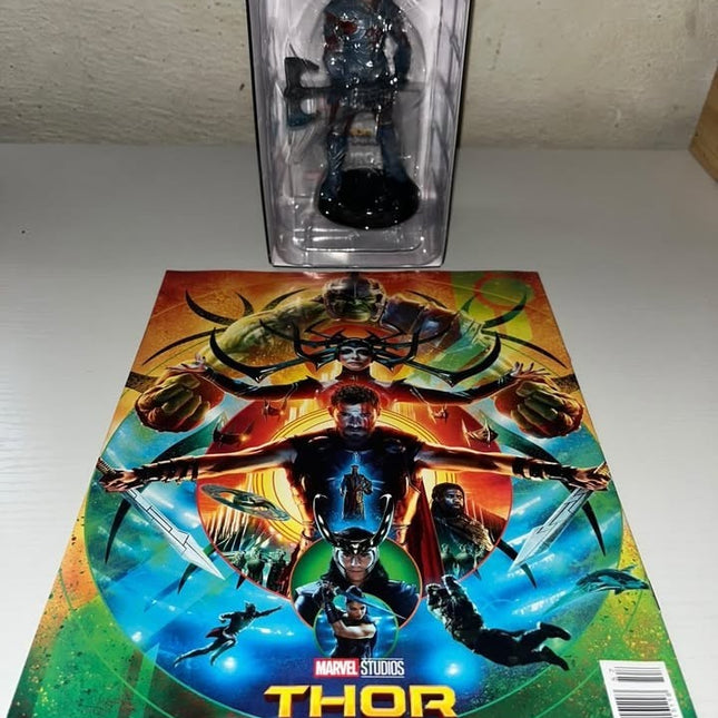 Skurge #57 THOR  Marvel Movie Hand painted Eaglemoss figurine with magazine 
