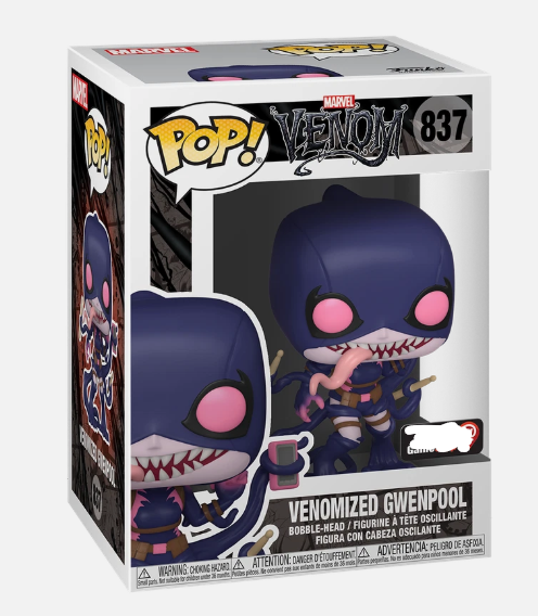 venomized gwenpool #837 Marvel Funko Pop! vinyl + free case