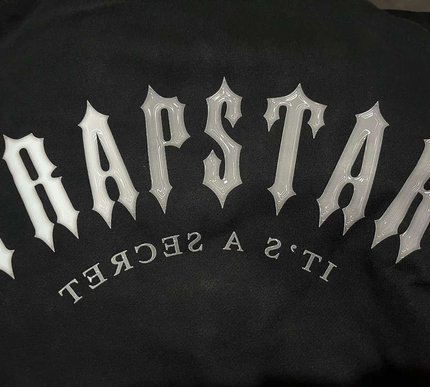 Trapstar Irongate Arch Tracksuit set - Black/Grey  - Large