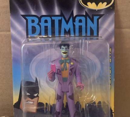 2008 JOKER Animated - BATMAN - SEALED on Card MATTEL figurine