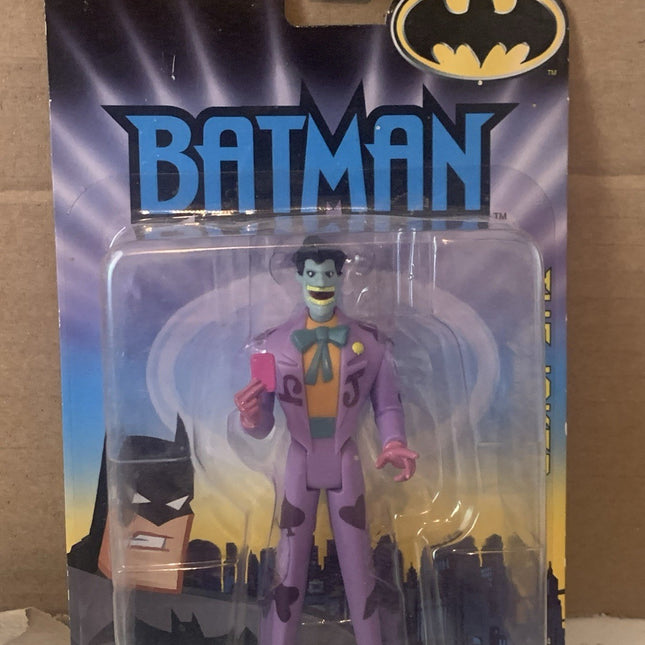2008 JOKER Animated - BATMAN - SEALED on Card MATTEL figurine