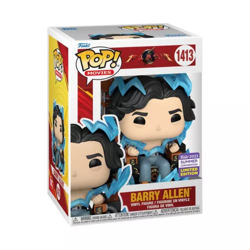 barry allen #1413 Pop! funko vinyl DC + Free case