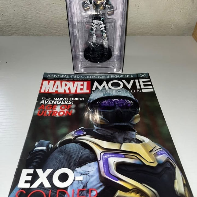Exo-soldier #56 AGE OF ULTRON Hand painted Eaglemoss figurine with magazine 