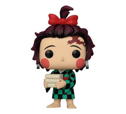 Demon Slayer - Tanjiro Kamado (Kimono) Pop! Vinyl Figure #1530 + free case