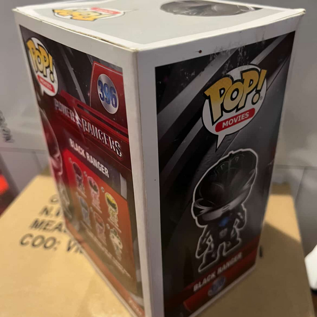 Black Ranger #396 Power Rangers Funko Pop! vinyl (damaged)