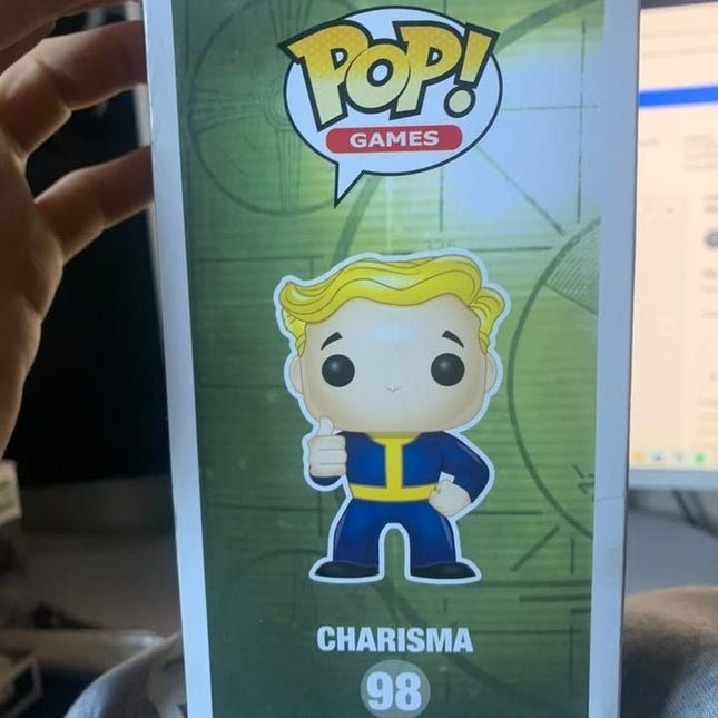 Funko Pop Vinyl Fallout MIB 98 Charisma 2016