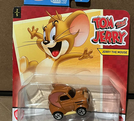 Hot Wheels Jerry the Mouse Characters Cars Tom and Jerry