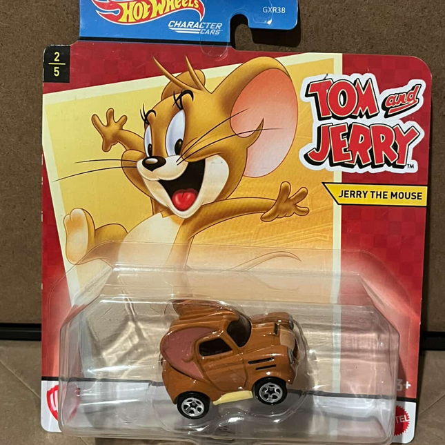 Hot Wheels Jerry the Mouse Characters Cars Tom and Jerry