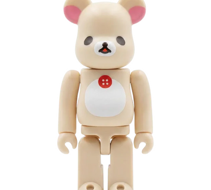 bearbrick series 45 cute bears variant set of 3 100% sealed with cards and boxes