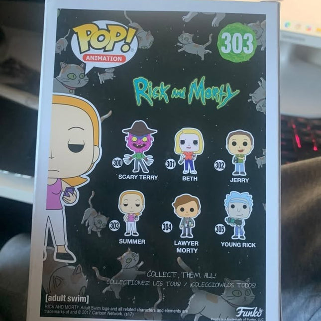 Funko Pop! Rick and Morty Summer #303 Vinyl Figure