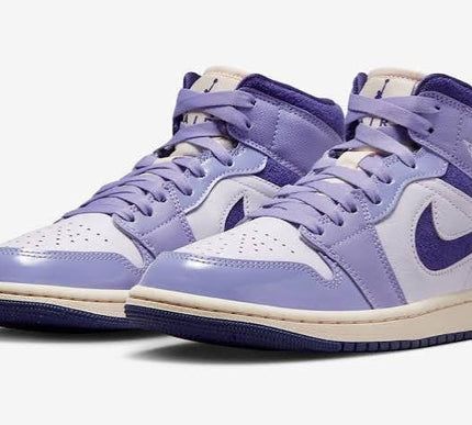 Jordan 1 Mid SE Chenille Sky J Light Purple Size 6us Womens DZ3745-500