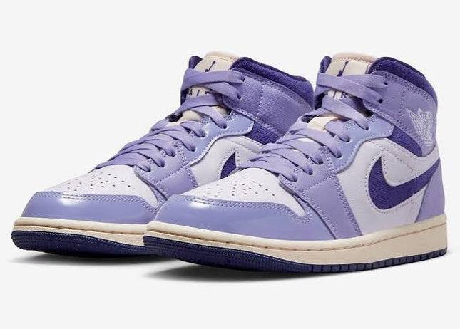 Jordan 1 Mid SE Chenille Sky J Light Purple Size 6us Womens DZ3745-500