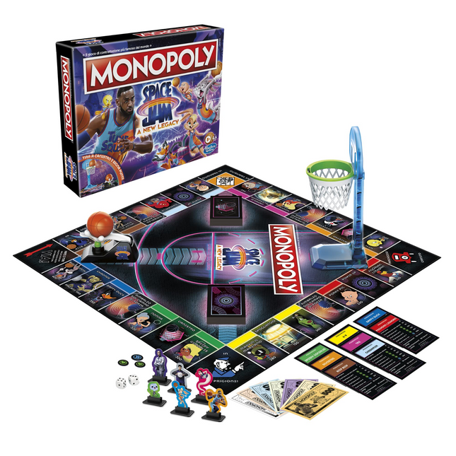 Brand new Space Jam a new legacy sealed monopoly game board