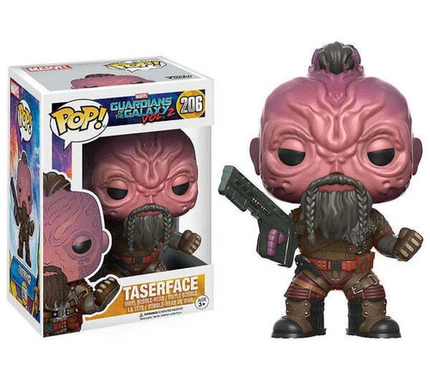 TASERFACE #206 GUARDIANS OF THE GALAXY MARVEL FUNKO POP VINYL