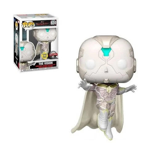 the vision #824 Marvel Funko Pop! vinyl + free case