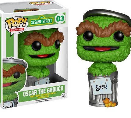 Oscar The Grouch #03 Sesame street Funko Pop! vinyl 