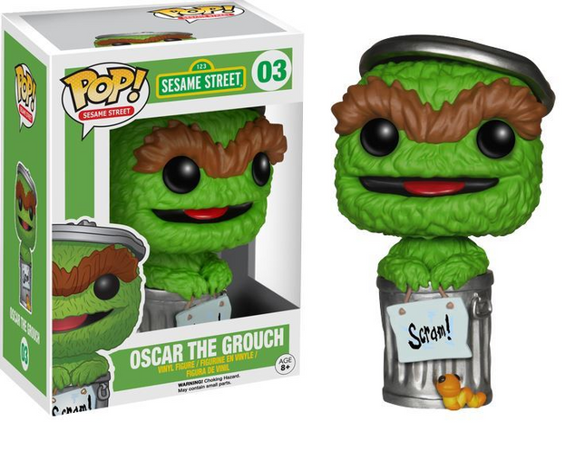 Oscar The Grouch #03 Sesame street Funko Pop! vinyl 