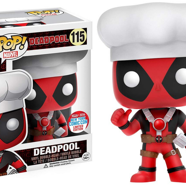 Deadpool #115 Marvel Funko Pop! vinyl figurine + free case