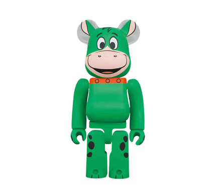 Medicom Be@rbrick 100% Series 45 Animal Flintstone Hoppy Dino Art Toy Bearbrick