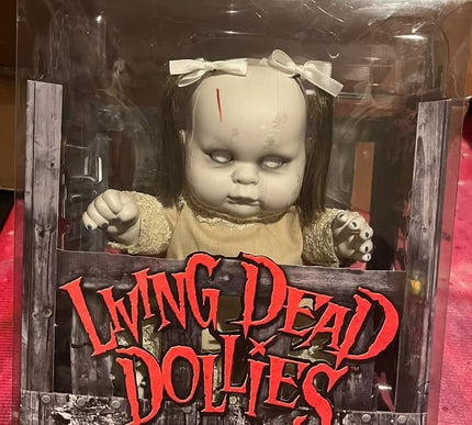 Vintage 2004 Living Dead Dollies Series 1 POSEY Horror Toy Doll NOS Sealed Mezco