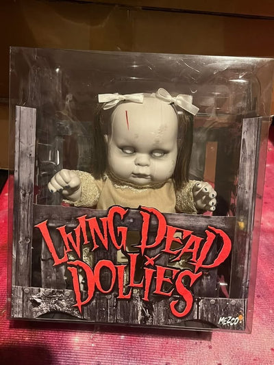 Vintage 2004 Living Dead Dollies Series 1 POSEY Horror Toy Doll NOS Sealed Mezco