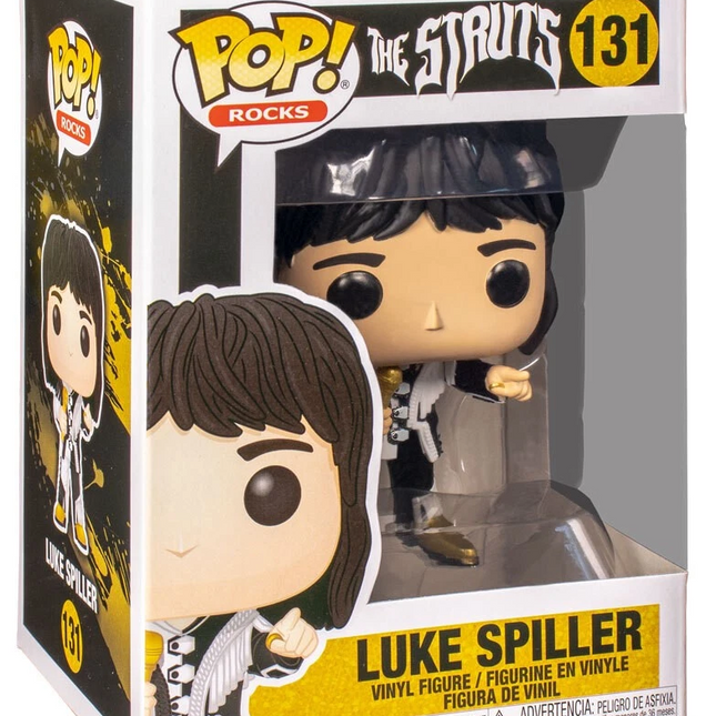 luke spiller #131 "the struts" Pop! vinyl music funko + free case