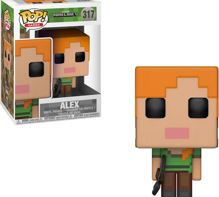 ALEX #317 MINECRAFT "GAMES" Funko Pop! Vinyl Figure 
