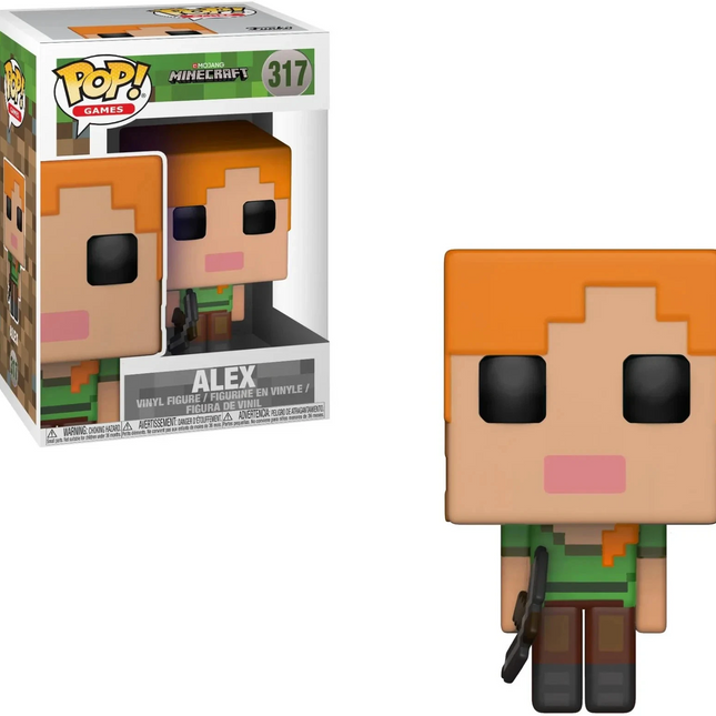 ALEX #317 MINECRAFT "GAMES" Funko Pop! Vinyl Figure 