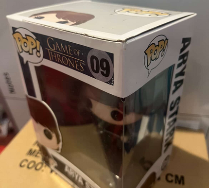 Arya Stark #09 Game Of Thrones Funko Pop! vinyl (damaged)