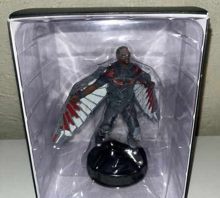 The Falcon #44 Marvel Movie Hand painted Eaglemoss figurine with magazine 