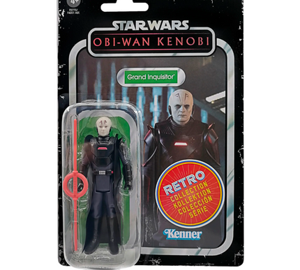Star Wars: Obi-Wan Kenobi Grand Inquisitor Retro Collection Kenner 3.75” Figure