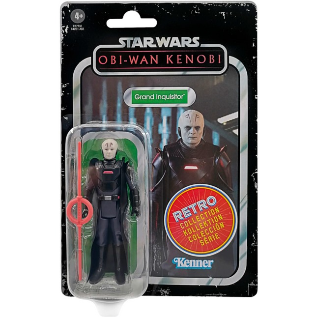 Star Wars: Obi-Wan Kenobi Grand Inquisitor Retro Collection Kenner 3.75” Figure