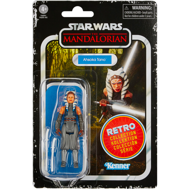 Star Wars: The Mandalorian - Ahsoka Tano Retro Collection Kenner 3.75” Figure