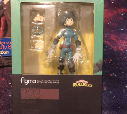 Anime My Hero Academia Izuku Midoriya Figma 323 Figure Model Toy 15cm New