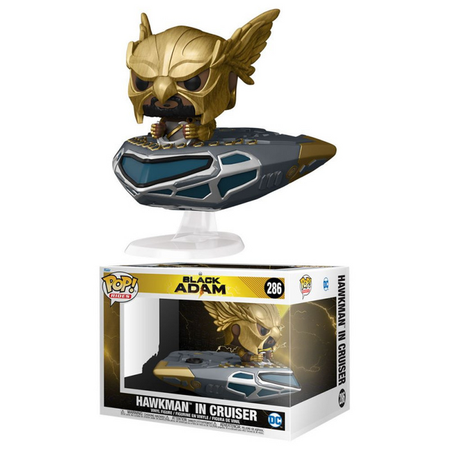 Black Adam (2022) - Hawkman in Cruiser #286 Marvel Funko Pop! vinyl figurine