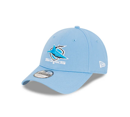 Cronulla Sutherland Sharks Official Team Colours 9FORTY Cloth Strap OSFM