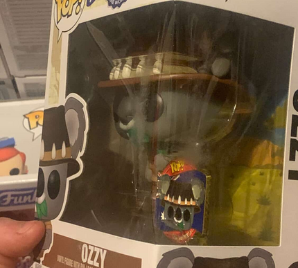 Ozzy #04 AUSTRALIAN Funko Pop! Vinyl Figure (damaged) 