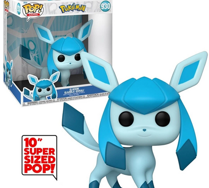 Glaceon #930 Super Sized 10" inch Pokemon Funko Pop! vinyl