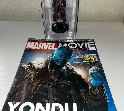 Yondu #47 Guardians of the galaxy Hand painted Eaglemoss figurine with magazine 