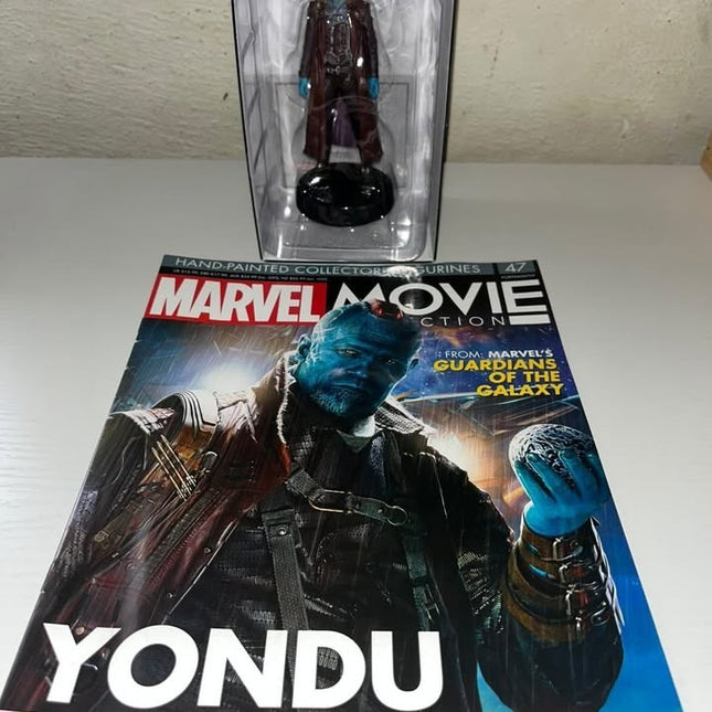 Yondu #47 Guardians of the galaxy Hand painted Eaglemoss figurine with magazine 