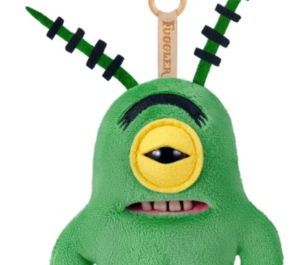 Brand New Fuggler x SpongeBob Plankton Licensed Keyrings by ZURU