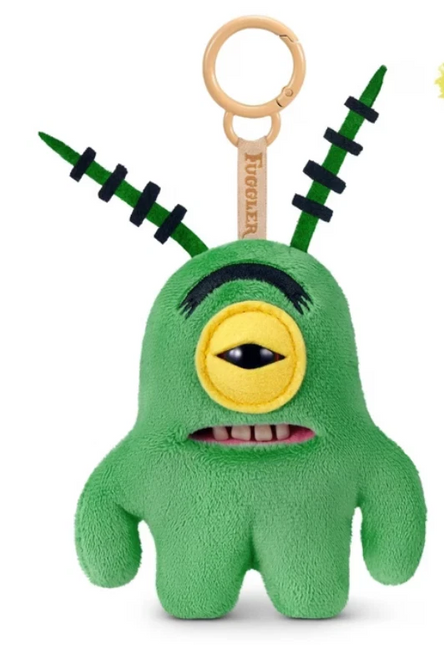 Brand New Fuggler x SpongeBob Plankton Licensed Keyrings by ZURU