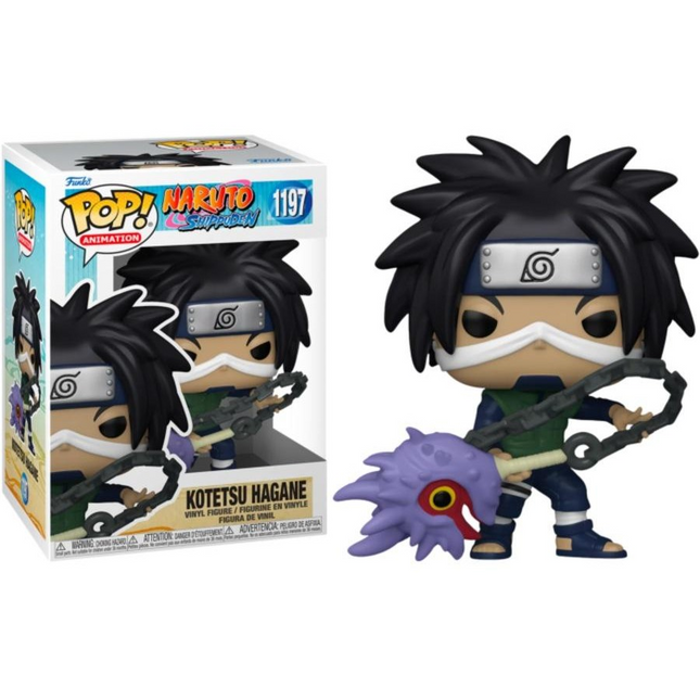 Naruto Shippuden - Kotetsu Hagane #1197  Vinyl Figure Funko Pop! + free case