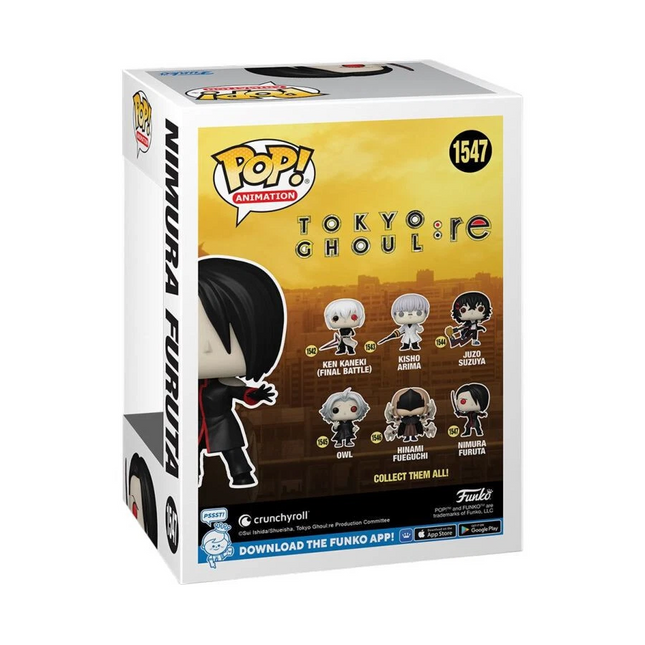 Tokyo Ghoul:re - Nimura Furuta Pop! Vinyl Figure #1547 + free case