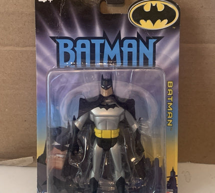 2008 BATMAN Animated - SILVER BATMAN - SEALED on Card MATTEL