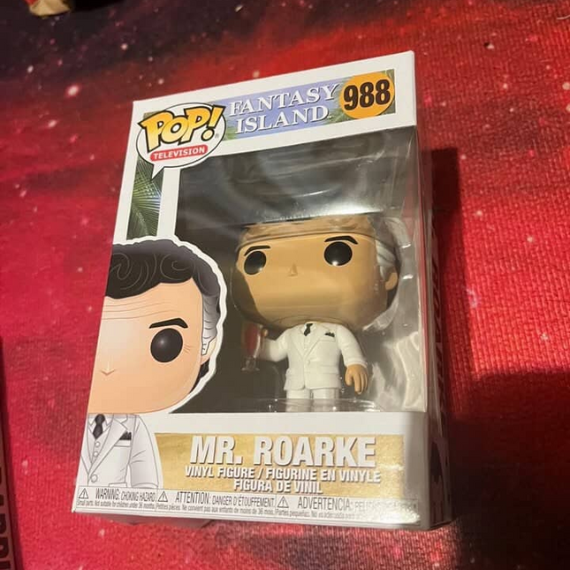 Mr Roarke Funko Pop Fantasy Island Vinyl Figure Television #988 Tuxedo Suit