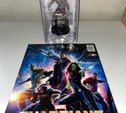 Drax #09 guardians of the galaxy Hand painted Eaglemoss figurine with magazine 